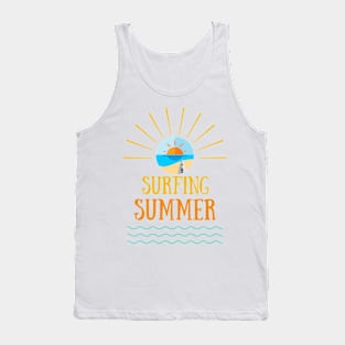 Surfing Summer Tank Top